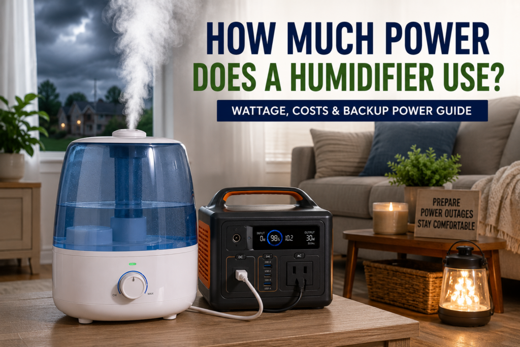 How Much Power Does a Humidifier Use?